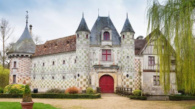 Chateau De Saint Germain De Livet Façade