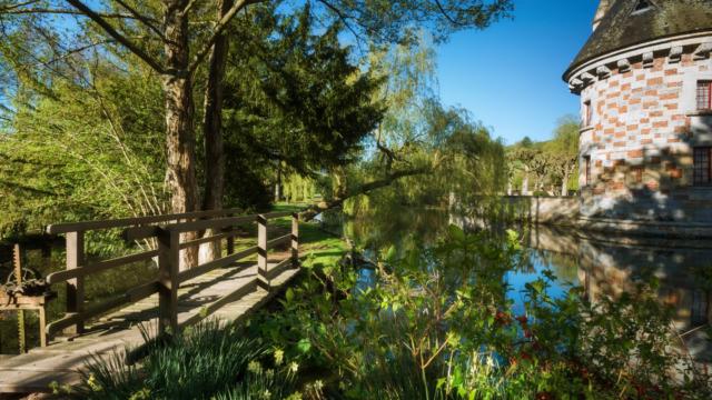 Chateau De Saint Germain De Livet Jardins