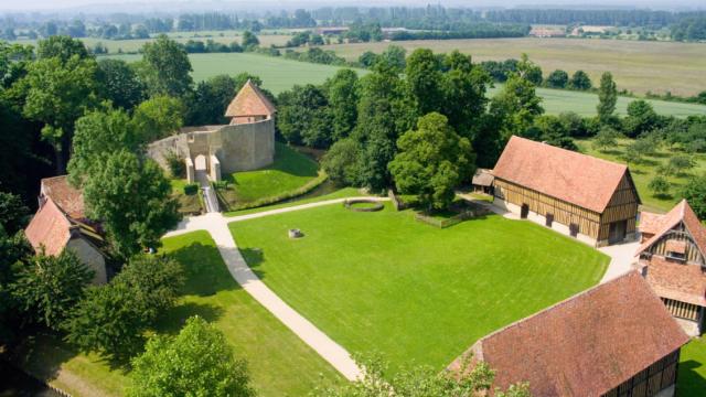 Château De Crèvecoeur Vue Aerienne