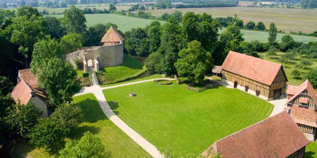 Château De Crèvecoeur Vue Aerienne