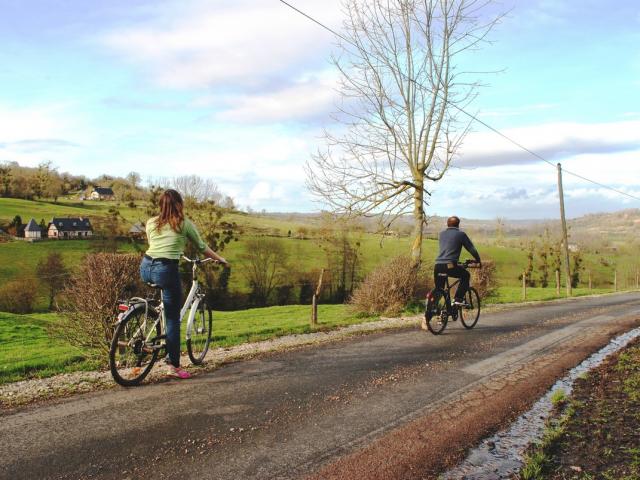 Balade vélo à travers le Pays d'Auge