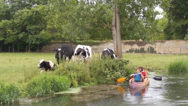 Canoë Sur La Dives Uspck