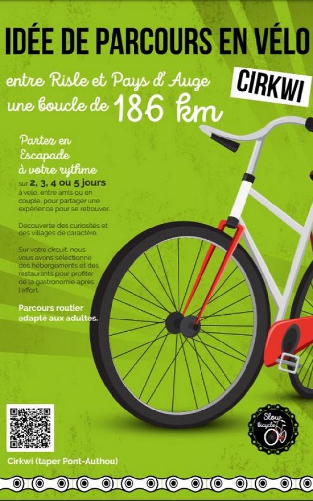 Parcours Cyclotourisme Entre Risle Et Pays D'auge Authentic Lisieux Normandie Recto