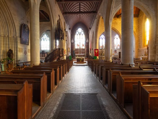 Eglise Notre Dame Orbec Nef