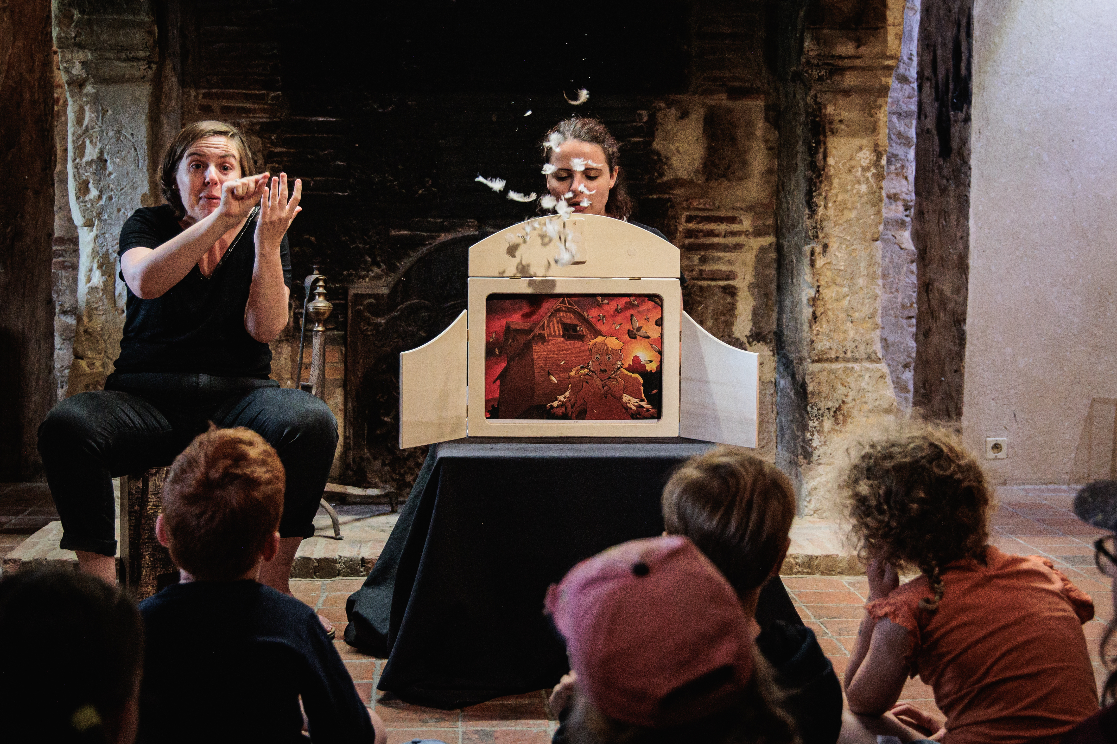 traduction en LSF pour le conte kamishibaï, Barrys Photography